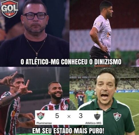 Brasileirão: os melhores memes de Fluminense 5 x 3 Atlético-MG