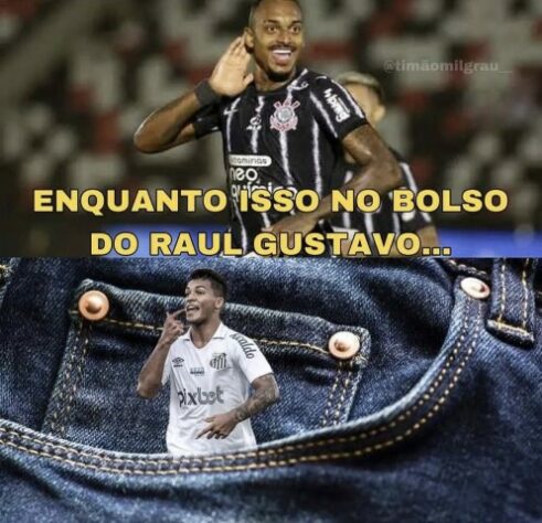 Os memes de Corinthians 4 x 0 Santos pelas oitavas de final da Copa do Brasil.