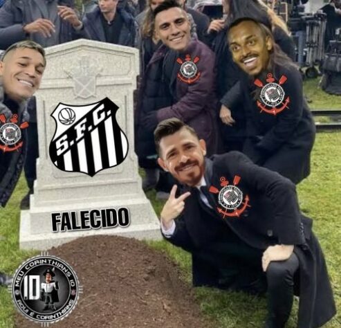 Os memes de Corinthians 4 x 0 Santos pelas oitavas de final da Copa do Brasil.