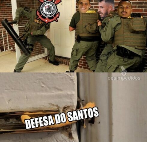 Os memes de Corinthians 4 x 0 Santos pelas oitavas de final da Copa do Brasil.