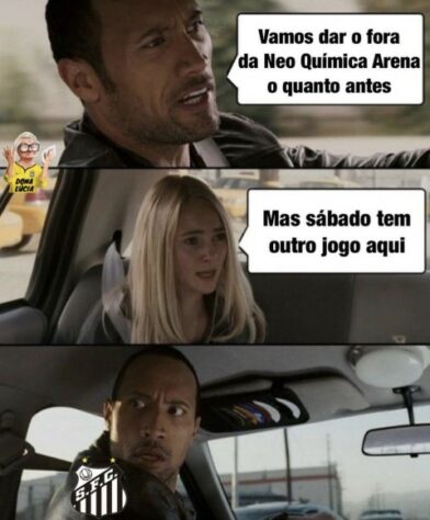 Os memes de Corinthians 4 x 0 Santos pelas oitavas de final da Copa do Brasil.