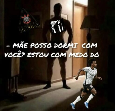 Os memes de Corinthians 4 x 0 Santos pelas oitavas de final da Copa do Brasil.