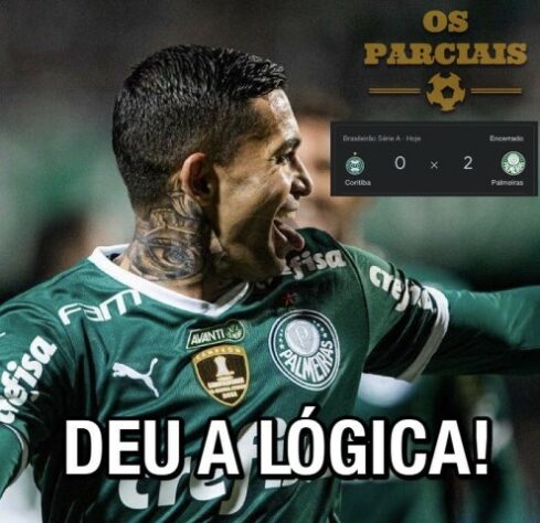 Disputa entre Palmeiras e Corinthians pela liderança do Brasileirão rende memes nas redes sociais.