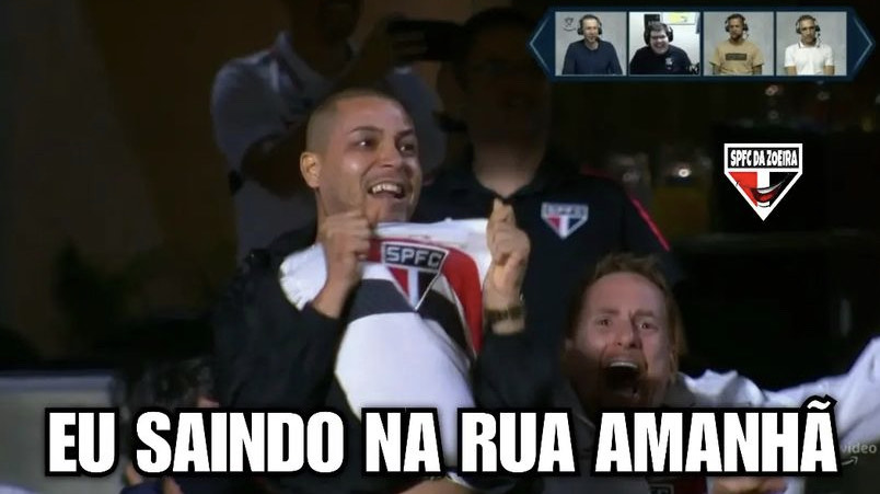 Copa do Brasil: torcedores fazem memes após vitória do São Paulo no Choque-Rei.