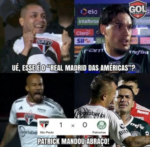 São Paulo vence o Palmeiras e internet vai à loucura; veja memes