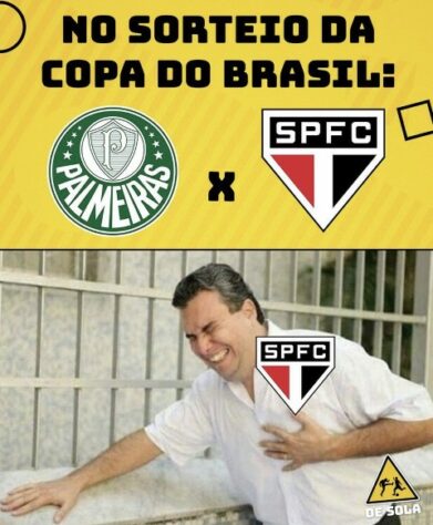 Clássicos marcam definições dos confrontos das oitavas de final da Copa do Brasil e já rendem memes nas redes sociais.