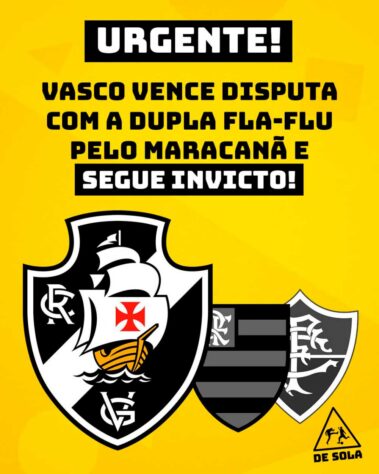 Com decisão judicial a favor do clube, vascaínos não perderam a oportunidade de zoar os rivais Flamengo e Fluminense.