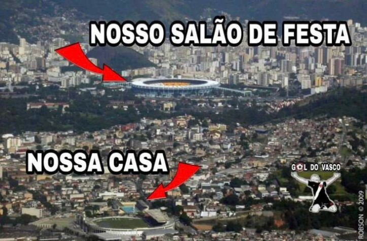 Com decisão judicial a favor do clube, vascaínos não perderam a oportunidade de zoar os rivais Flamengo e Fluminense.