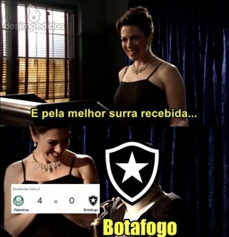 Brasileirão: os melhores memes de Palmeiras 4 x 0 Botafogo