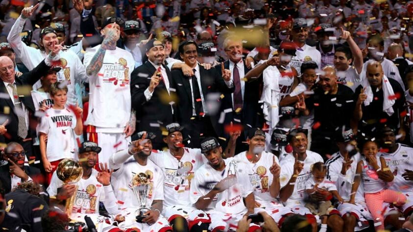 Miami Heat: 3 títulos - 2006, 2012 e 2013 (foto)