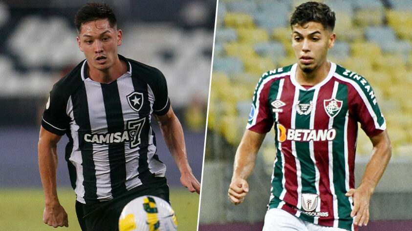 Luis Oyama (Botafogo) x Nonato (Fluminense)