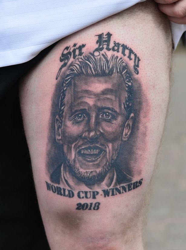 Tatuagem - Harry Kane