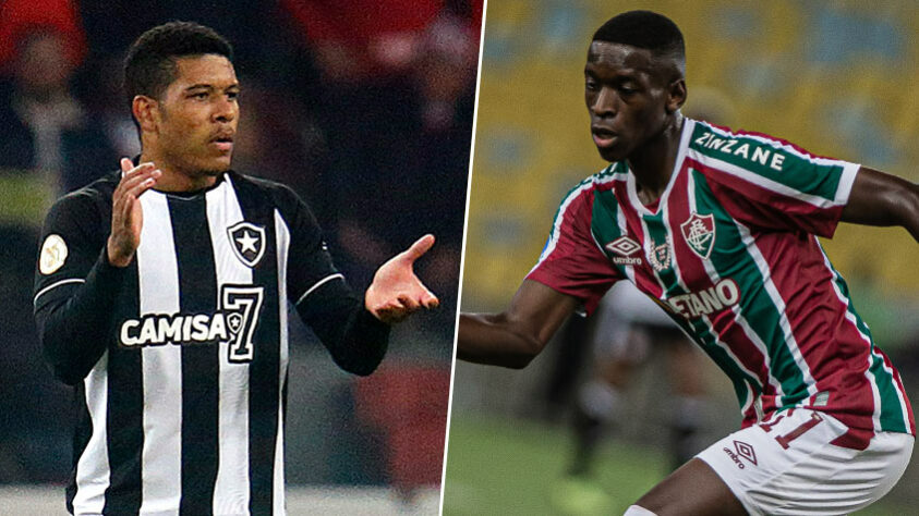 Vinicius Lopes (Botafogo) x Luiz Henrique (Fluminense)