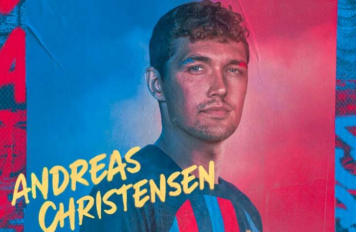 FECHADO - Andreas Christensen também foi anunciado nas redes sociais oficias do Barcelona. O zagueiro assinou com o clube da Catalunha sem custos e com vínculo até 2026.