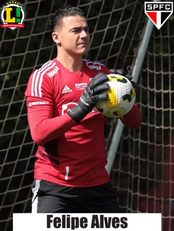 Felipe Alves - 6,0 - O goleiro foi pouco acionado durante o jogo.