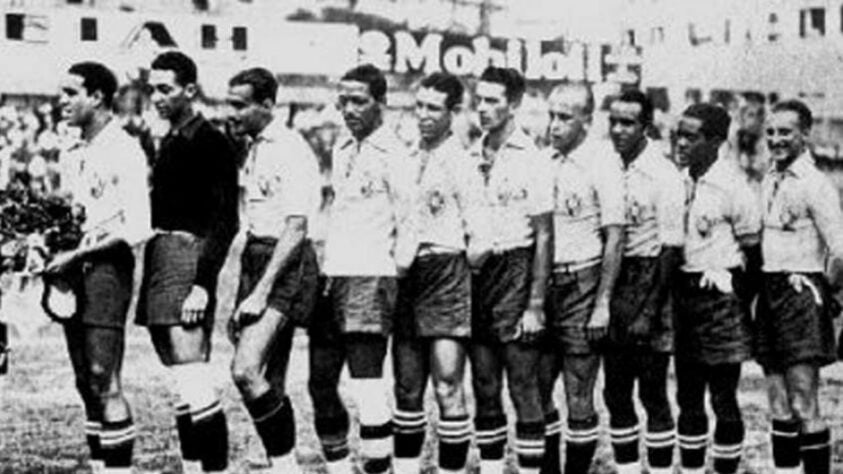 Copa 1934/ Sede: Itália - Técnico: LUIZ VINHAES - Brasil eliminado nas oitavas de final