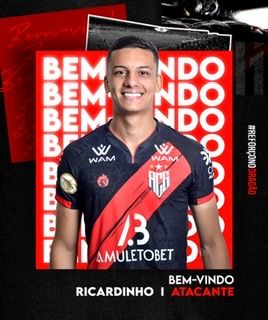 FECHADO - Ricardinho foi emprestado pelo Grêmio para o Atlético-GO. O jogador, de 21 anos, vai ficar na equipe goiana até o final do ano.