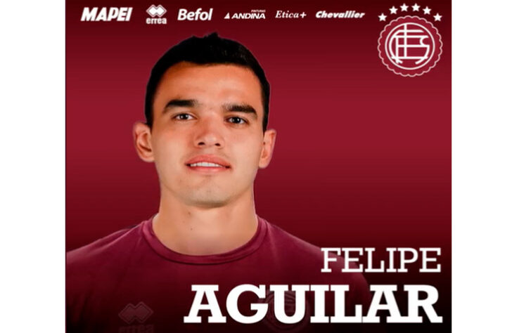 FECHADO - Felipe Aguilar, ex-Santos e Atlético Nacional, acertou com o clube argentino Lanús. O jogador ainda pertence ao Athletico-PR e foi emprestado até o final de 2023.