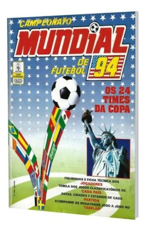Capa do álbum da Copa do Mundo de 1994, nos Estados Unidos