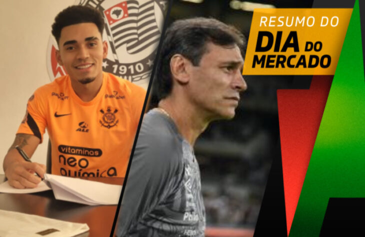 O meio-campista Du Queiroz estende seu vínculo com o Corinthians. Fabián Bustos deixa o comando do Santos após derrota para o Deportivo Táchira. Fluminense contrata Marrony por empréstimo. Tudo isso e muito mais no Dia do Mercado desta quinta-feira!