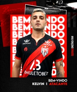 FECHADO - O atacante Kelvin chegou para reforçar a equipe do Atlético Goianiense. Com 24 anos de idade, o atleta se transferiu do ABC-RN e chega ao time goiano com contrato até julho de 2024.