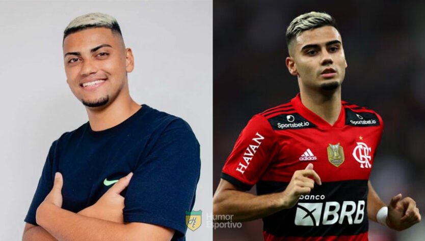 Sósias do Flamengo: Andreas da Torcida - Instagram @andreasdatorcida.oficial