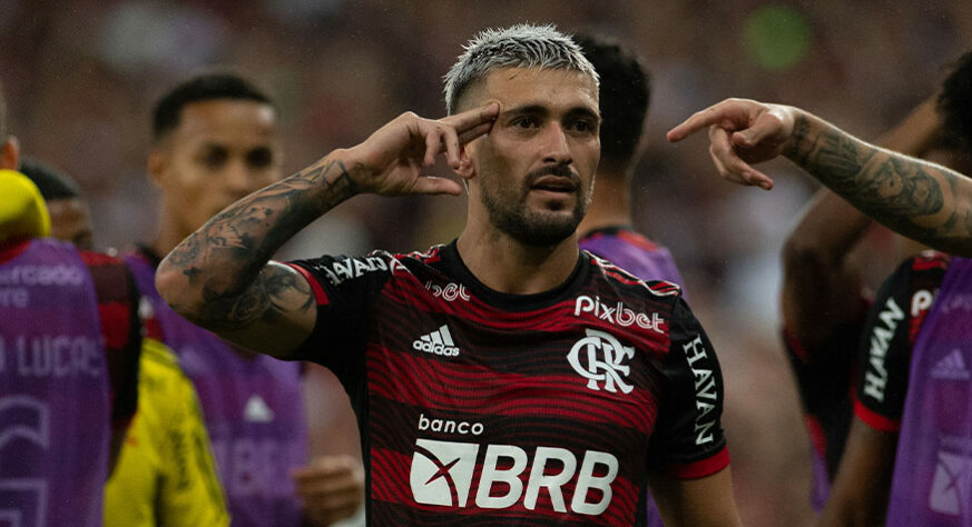 Voto de Aigor Ojêda: Arrascaeta (uruguaio - Flamengo)