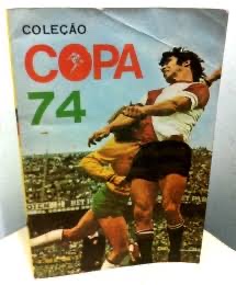 Capa do álbum da Copa do Mundo de 1974, na Alemanha.