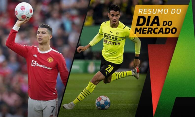 Cristiano Ronaldo pede para sair do Manchester United e pode deixar o clube nesta janela, Reinier tem acordo encaminhado com o Benfica, Neymar renova com o PSG até 2027... Tudo isso e muito mais no resumo do mercado deste sábado (2)!