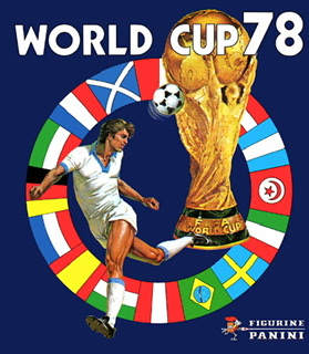 Capa do álbum da Copa do Mundo de 1978, na Argentina.