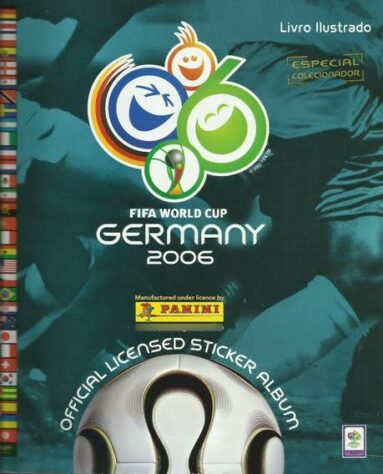 Capa do álbum da Copa do Mundo de 2006, na Alemanha.