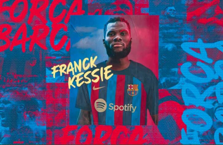 FECHADO - Franck Kessie foi anunciado no Barcelona. O meio-campista saiu com custo zero do Milan e assinou um contrato com duração de quatro temporadas com a equipe catalã.