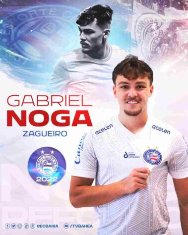 FECHADO - Gabriel Noga foi emprestado pelo Flamengo para o Bahia. O jovem defensor ficará na equipe baiana até o final da temporada.