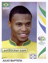 Júlio Baptista (2006) - Campeão da Copa das Confederações de 2005, não foi selecionado para o Mundial.