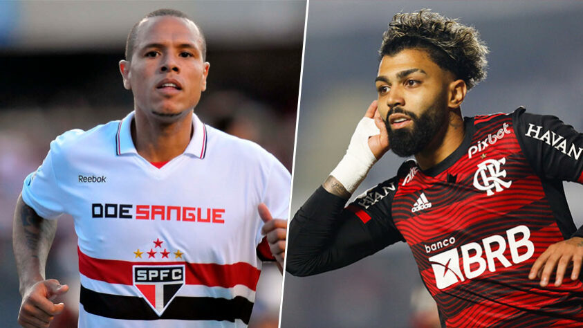 Após a vitória do Flamengo sobre o Santos, na Vila Belmiro, pelo Brasileirão, Cicinho, ex-jogador do São Paulo, disse no programa 'Arena SBT' que “Luís Fabiano era muito melhor que o Gabigol”. O atacante flamenguista marcou um gol na vitória do time e é um dos grandes ídolos da história do clube. Será que Cicinho está certo na afirmação? A redação do LANCE votou e escolheu quem foi melhor entre Luis Fabiano e Gabigol: confira!