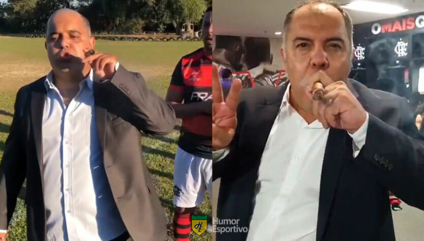 Sósias do Flamengo: Marcos Braz da Torcida - Instagram @marcosbrazdatorcida