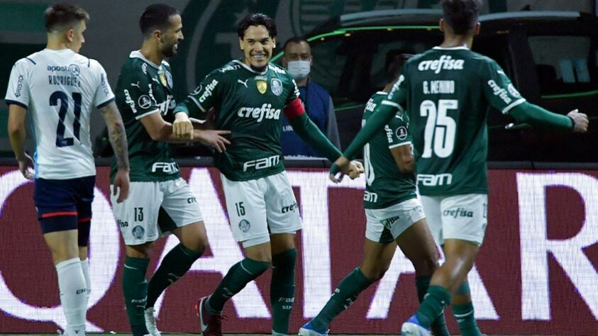 1º lugar: Palmeiras - nível de liga nacional para ranking: 4. Pontuação recebida: 322