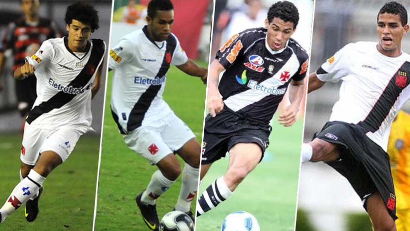 Philipe Coutinho, Alex Teixeira, Allan, Alan Kardec foram os principais destaques da base em 2009.