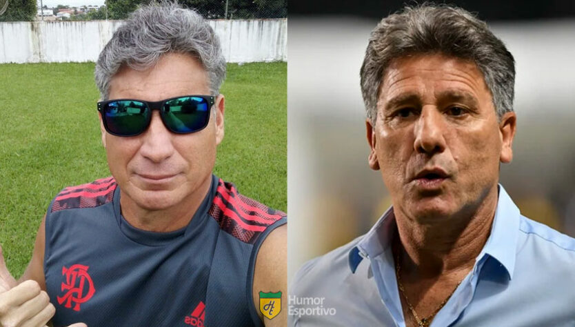 Sósias do Flamengo: Renato Gaúcho da Torcida - Instagram @renatogauchodatorcida