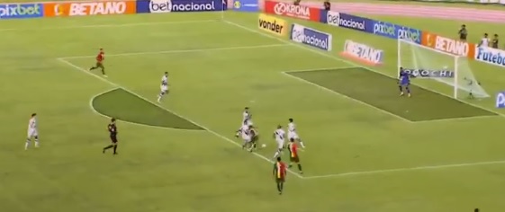 Sampaio Corrêa - SOBE: O time do Maranhão mostrou um ataque envolvente com Pimentinha, Poveda e Catatau, dando muito trabalho para a defesa do Vasco e chegando com facilidade no gol de Halls. DESCE: O lado esquerdo da defesa teve trabalho e só parou alguns lances de Nene e Pec com faltas duras.