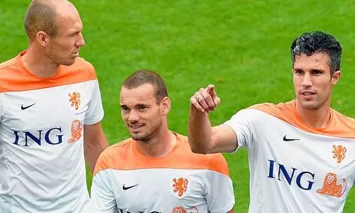 Holanda de Sneijder, Van Persie e Robben
