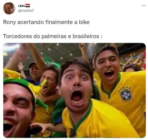 Libertadores: os memes de Palmeiras 5 x 0 Cerro Porteño, com direito a gol de bicicleta de Rony.