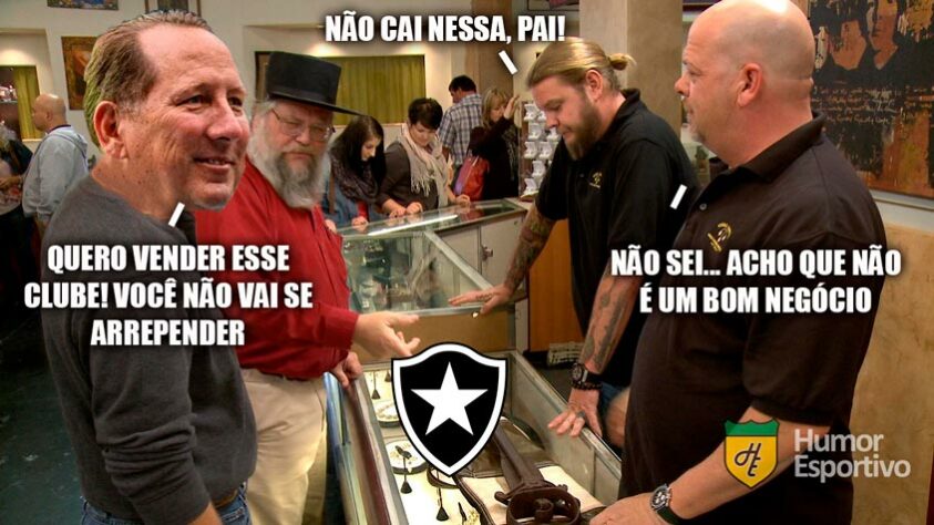 Com a derrota por 2 a 0 para o América-MG (5 a 0 no agregado), equipe de Luís Castro deu adeus à competição nacional, teve que ouvir os protestos dos torcedores e ainda virou motivo para piadas nas redes sociais. Confira! (Por Humor Esportivo)