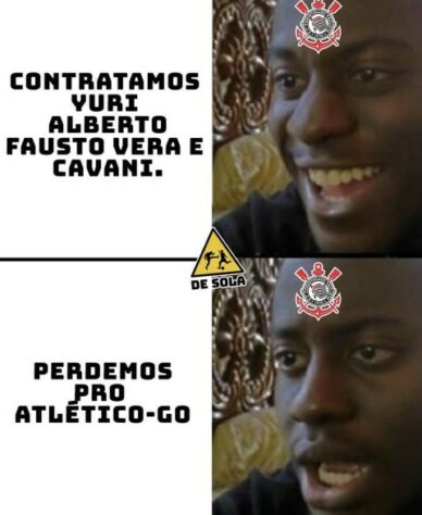 Copa do Brasil: os melhores memes de Atlético-GO 2 x 0 Corinthians