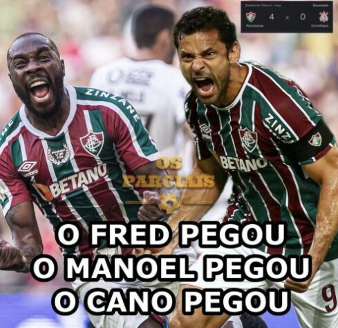 Brasileirão: os memes de Fluminense 4 x 0 Corinthians