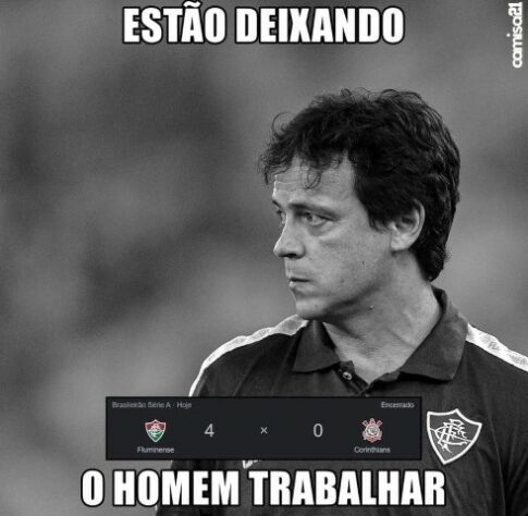 Brasileirão: os memes de Fluminense 4 x 0 Corinthians