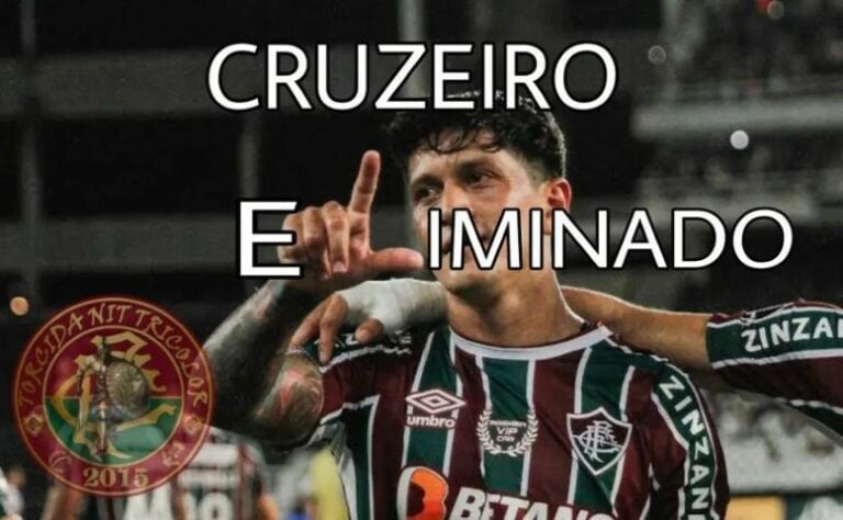 Eliminação do Cruzeiro na Copa do Brasil foi prato cheio para provocações dos torcedores do Fluminense.
