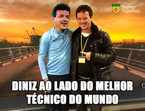 Após vitória do Fluminense diante do Cruzeiro, torcedores fazem memes com Fernando Diniz.