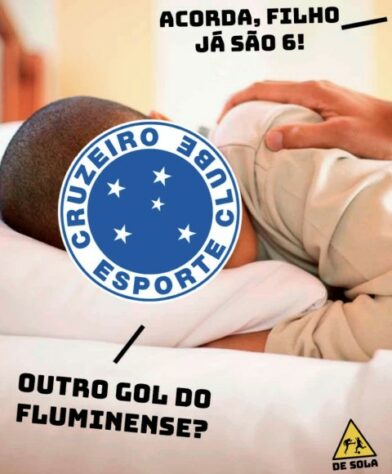 Eliminação do Cruzeiro na Copa do Brasil foi prato cheio para provocações dos torcedores do Fluminense.