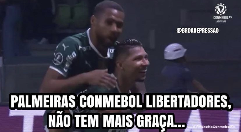 Libertadores: os memes de Palmeiras 5 x 0 Cerro Porteño, com direito a gol de bicicleta de Rony.